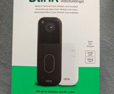Blink doorbell and outdoor camera
