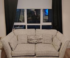 3 seater + 2 seater grey sofa suite
