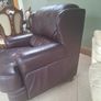 Genuine Leather Armchair Image 2