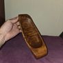 Hand carved wooden trinket dish Image 3