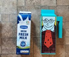 rare Roger Selden Ritzenhoff Rare Milk Container with Removable Top good condition