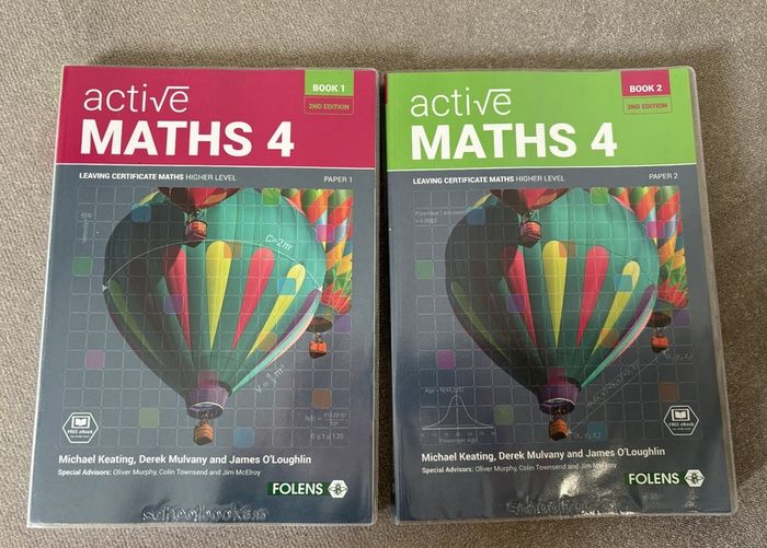 Active Maths 4 Leaving Cert Higher Level - Book 1 and 2