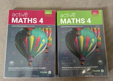 Active Maths 4 Leaving Cert Higher Level - Book 1 and 2
