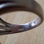 Silver dolphin ring size U Image 2