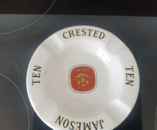 Crested Ten Ashtray Arklow Pottery