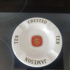 Crested Ten Ashtray Arklow Pottery