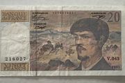 France 20 Francs 1993 Banknote