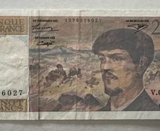 France 20 Francs 1993 Banknote