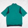 Lyle & Scott Teal Green Golf Short Sleeve 1/4 Zip Pullover Windbreaker Top Mens Size M Image 7
