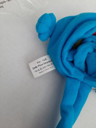 Mr Men reversible plush toys 2001