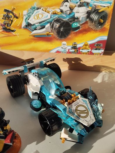 LEGO NINJAGO Dragons Rising Zanes Dragon Power Spinjitzu Race Car