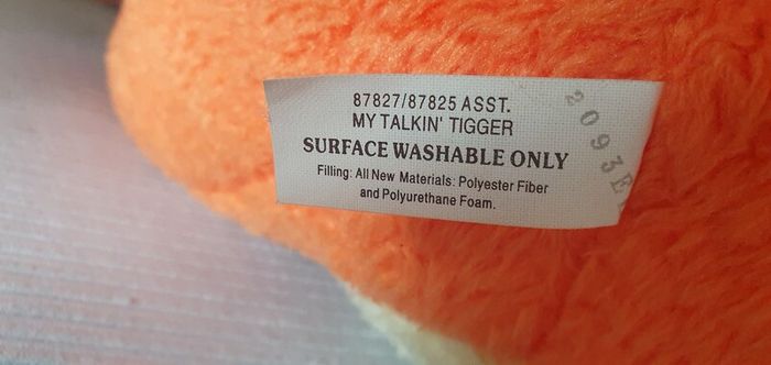 2001 fisher price My Talkin Tigger 60cm