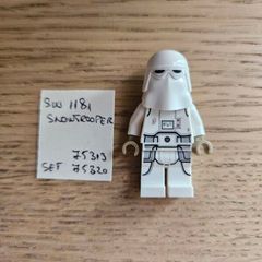lego sw1181 snowtrooper, set 75313, 75320