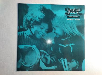 2 Funky 2 - Brothers and Sisters - Logic Records - UK Piano VOCAL House BANGER! Collectable UNPLAYED!