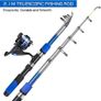 Fishing Rod Reel Set Telescopic Fishing Rod Reel Combo Kit with Fishing Rod Fishing Reel Fishing Lures Hooks Bag Necessary Fishing Accessories Image 3