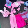 6 Barbie Dolls + Vanity Set + Clothes Image 5