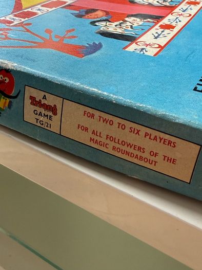 Vintage 1967 Tri-ang Magic Roundabout Game Boxed
