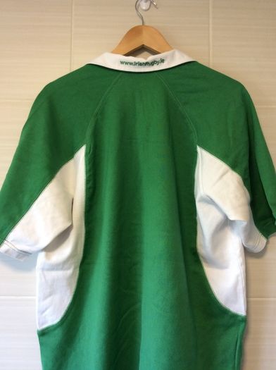Ireland Rugby Jersey. Triple Crown Winning Jersey Year 2007. Official Canterbury Home Jersey. Authentic Original From The Time. Not A Modern Day Remake.