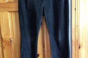 Mens Black Denim Levi 525 Straight Leg Jeans W36 L 29  includes Postage