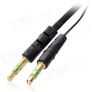 3.5mm Male to Male Flat Car Radio Audio Aux Jack Cable Lead Image 3