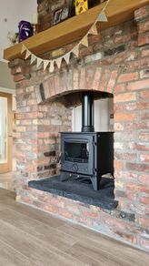 Henley Druid 14 Double Sided Multi Fuel Stove