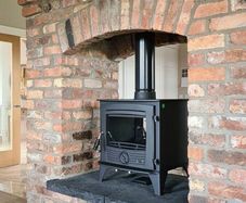 Henley Druid 14 Double Sided Multi Fuel Stove