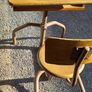 vintage kids school table Image 9