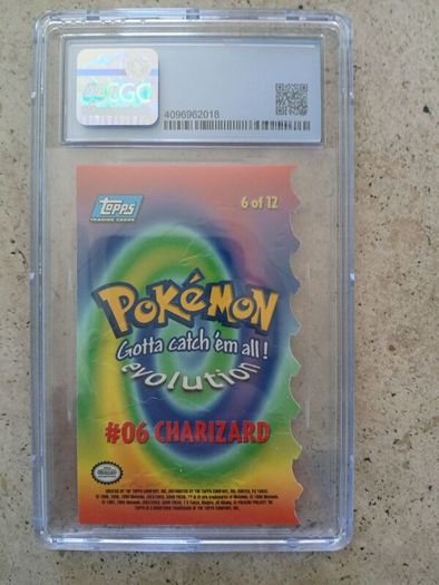 1999 Charizard Die-Cut CGC 9