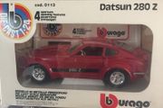 Datsun 280 Z Scale 1/24 Rare Red model Burago