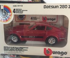 Datsun 280 Z Scale 1/24 Rare Red model Burago