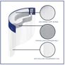 Amazon Commercial Transparent Safety Face Shield 5 Pack Image 4