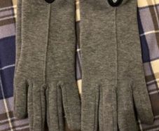 Primark gloves-grey