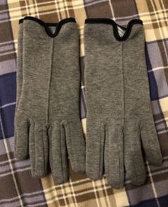 Primark gloves-grey