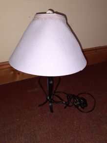 Lilac Lamp - reduced to sell