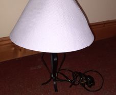 Lilac Lamp - reduced to sell