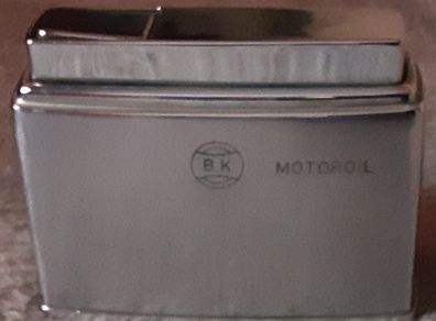 bk motor oil, FISHER table lighter