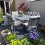 garden table and chairs Image 2