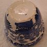 Antique blue and white willow pattern Image 5
