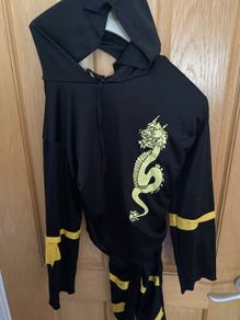 Ninja costume aged 7-10 years