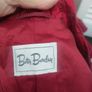 Vintage Betty Barclay red blazer with embossed floral detail small Image 10