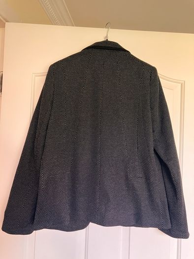 Wallis black polkadot blazer
