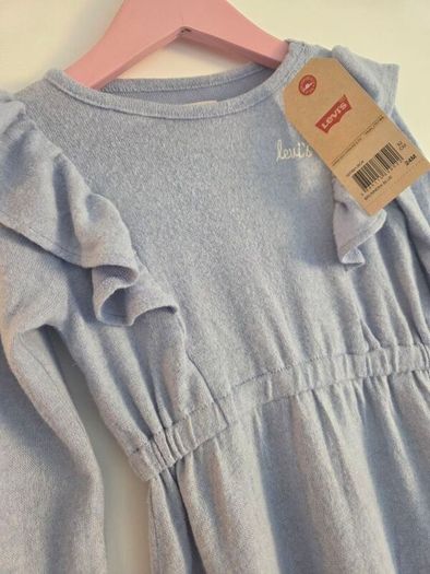 24m, Brand-New Soft Levi's Toddler Dress with Soft Underwear