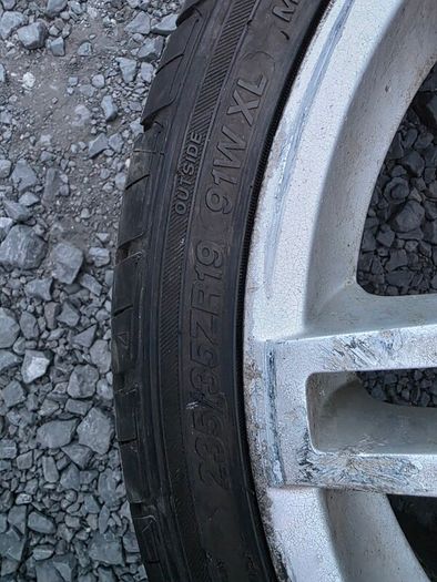 two wheels with perfect tyres
