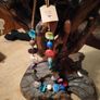 handmade  bohemian style chunky bead necklace . Image 5