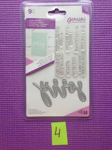 Metal dies, stamps and embossing folders