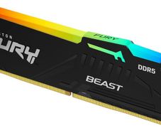 16GB DDR5 (2X8GB) 6000MT/s Kingston Gaming memory with RGB lighting