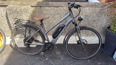 carrera electric bike no charger wheel flat