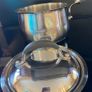 PRESTIGE POT 20cm / 2.8 litre capacity. Silicone on lid & handle. Quality Sturdy Pot. Excellent used condition Image 7