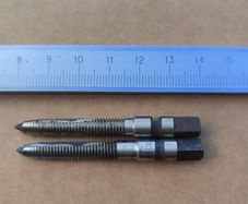 IN STOCK. Lot of 2 USSR M6 Fluteless Forming Taps NOS Soviet HSS R6M5 Roll Taps 64mm.