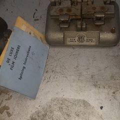 Rare Antique Camera Film Joiner with Pamphlets,